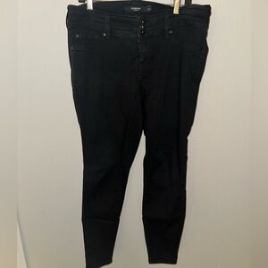 Torrid Jegging, Black, 14 T